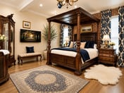 Relax in Style in the Royal Crown: King Suite, Soaking Tub & Fireplace