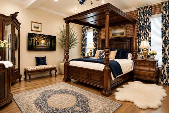 Relax in Style in the Royal Crown: King Suite, Soaking Tub & Fireplace - Image 1